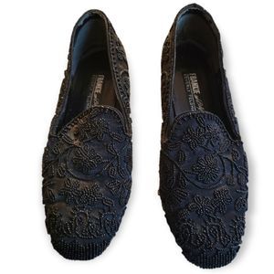 COPY - *VINTAGE* CIRCA 80s BEVERLY FELDMAN Frankie And Baby Caviar Black Beaded…